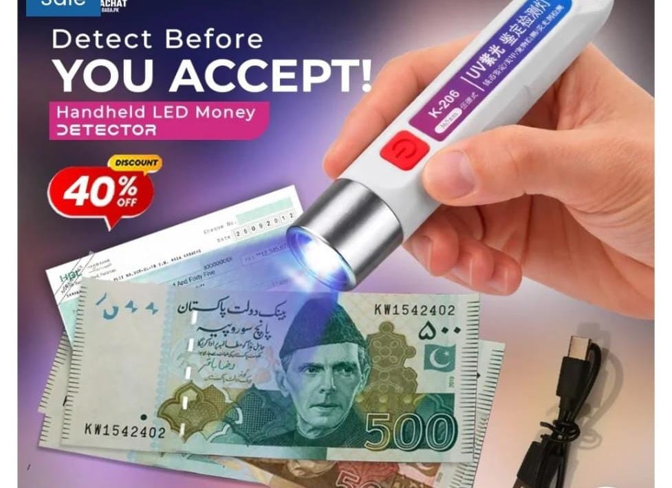Handheld LED Money Detector